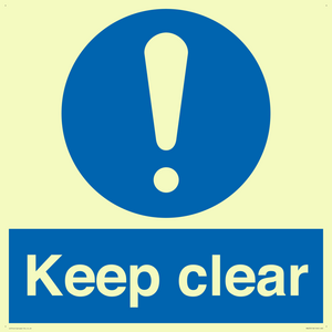 keep clear